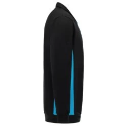 Tricorp Polosweater Zwart-Blauw Maat M -Winkel Voor Werkkleding polosweater bicolor borstzak xs black turquo 4