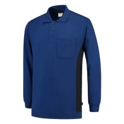 Tricorp Polosweater Koningsblauw-Marine Maat M