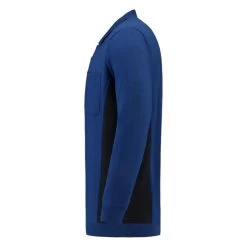 Tricorp Polosweater Koningsblauw-Marine Maat M -Winkel Voor Werkkleding polosweater bicolor borstzak xs royalblue na 3