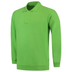 Tricorp Polosweater Boord Casual Lime Maat M