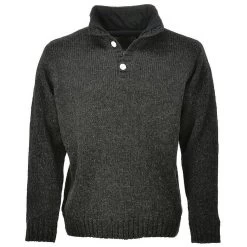 Pure Wool Trui MNL-1701 Antraciet Maat 2XL