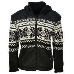 Pure Wool Vest WJK-1301 Antraciet Maat 2XL