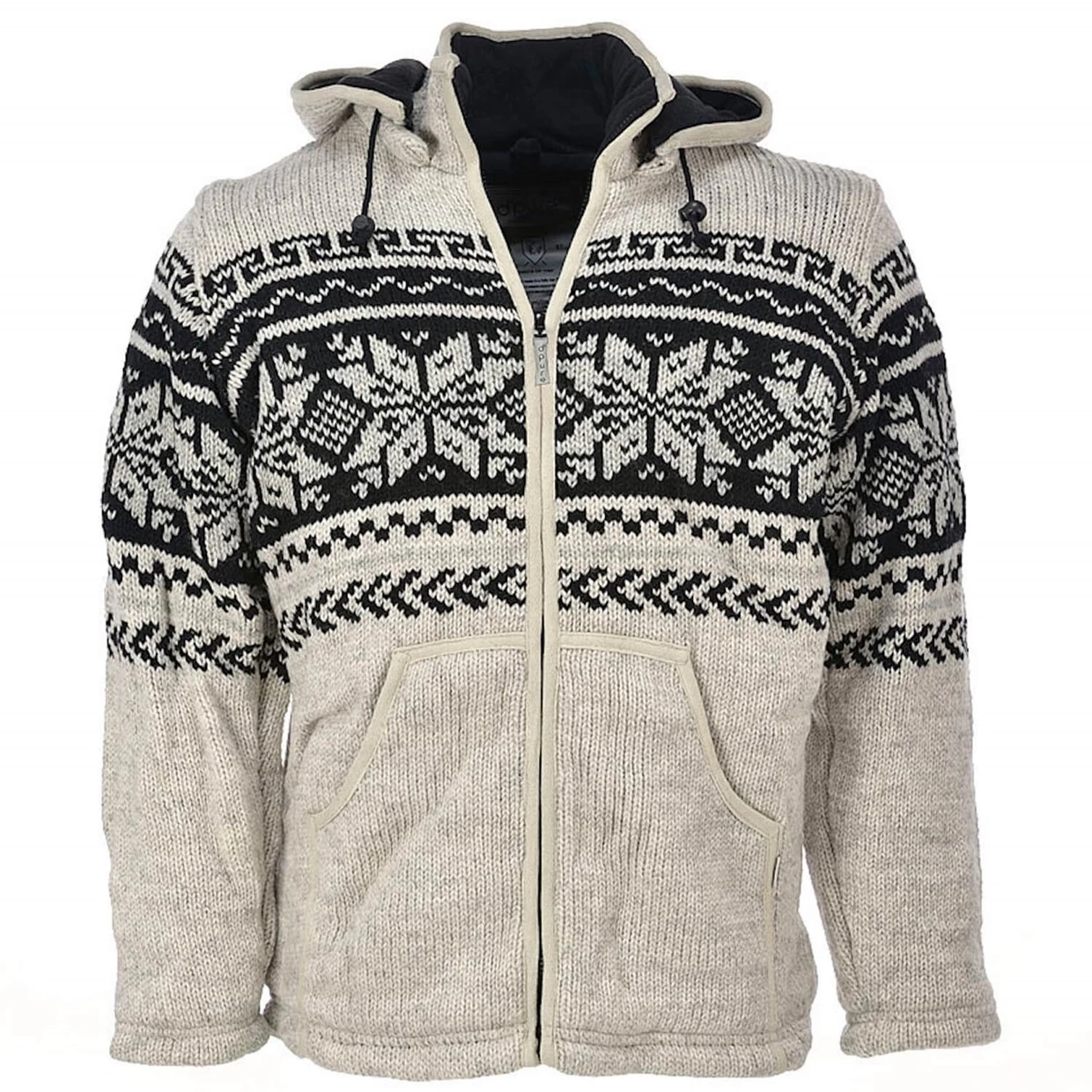 Pure Wool Vest WJK-1301 Ecru Maat 2XL 3 Pure Wool Vest WJK-1301 Ecru Maat 2XL