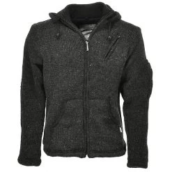 Pure Wool Vest WJK-1323 Antraciet Maat L