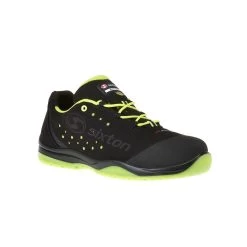 Sixton Peak Werkschoenen Cuban S1 ESD Zwart/Geel Maat 35