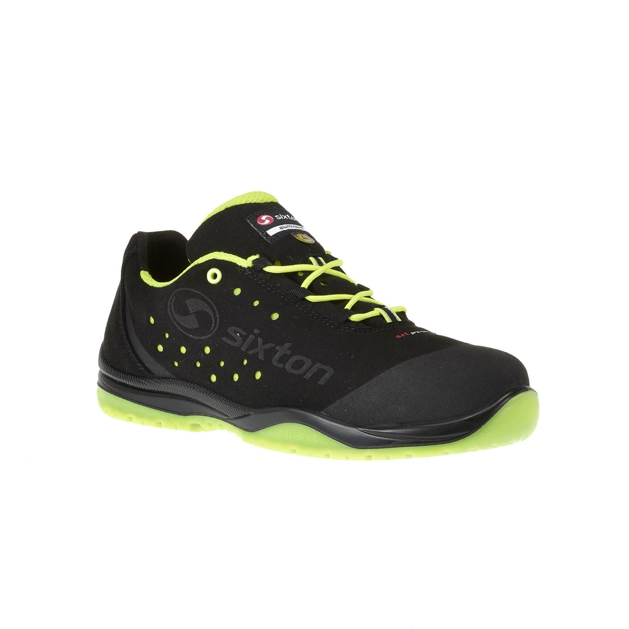 Sixton Peak Werkschoenen Cuban S1 ESD Zwart/Geel Maat 35 3 Sixton Peak Werkschoenen Cuban S1 ESD Zwart/Geel Maat 35