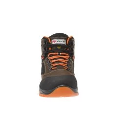 Sixton Peak Werkschoenen Sound S3 ESD Bruin/Zwart/Oranje Maat 36 -Winkel Voor Werkkleding sixton peak werkschoenen 93339 sound s3 bruin 3