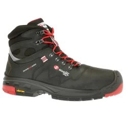 Sixton Peak Werkschoenen Tonale S3 Zwart/Rood Maat 40