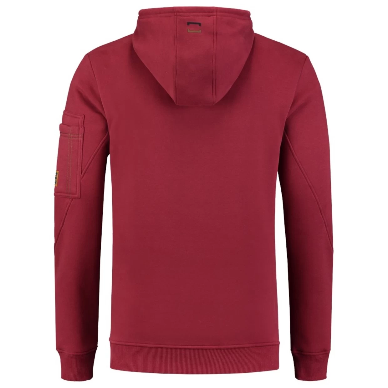 Tricorp Sweater Premium Capuchon Bordeaux Maat XS 5 Tricorp Sweater Premium Capuchon Bordeaux Maat XS - Afbeelding 3