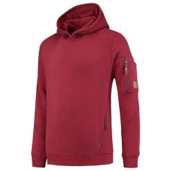 Tricorp Sweater Premium Capuchon Bordeaux Maat XS