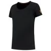 Tricorp Dames T-Shirt Premium 104005 180gr Slim Fit Zwart Maat L