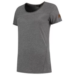 Tricorp Dames T-Shirt Premium 104005 180gr Slim Fit Stonemel Maat M