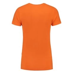 Tricorp Dames T-Shirt Casual 101008 190gr Slim Fit V-Hals Oranje Maat M -Winkel Voor Werkkleding t shirt v hals slim fit dames xs orange 2