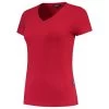 Tricorp Dames T-Shirt Casual 101008 190gr Slim Fit V-Hals Rood Maat 2XL 1 Tricorp Dames T-Shirt Casual 101008 190gr Slim Fit V-Hals Rood Maat 2XL -Winkel Voor Werkkleding t shirt v hals slim fit dames xs red