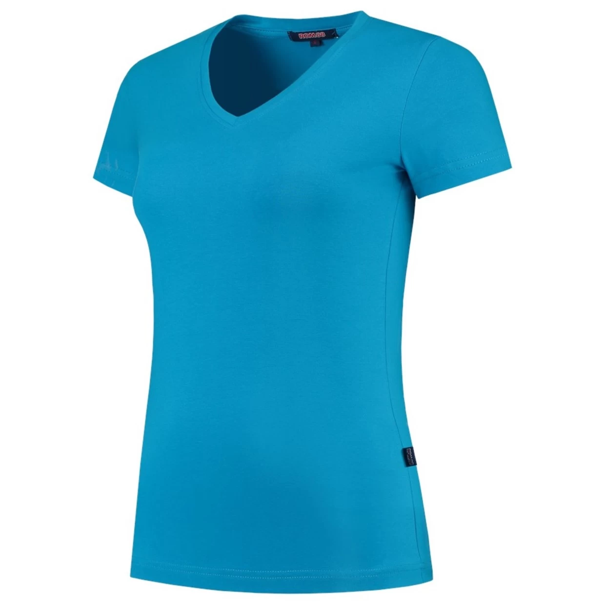 Tricorp Dames T-Shirt Casual 101008 190gr Slim Fit V-Hals Turquoise Maat 2XL 3 Tricorp Dames T-Shirt Casual 101008 190gr Slim Fit V-Hals Turquoise Maat 2XL