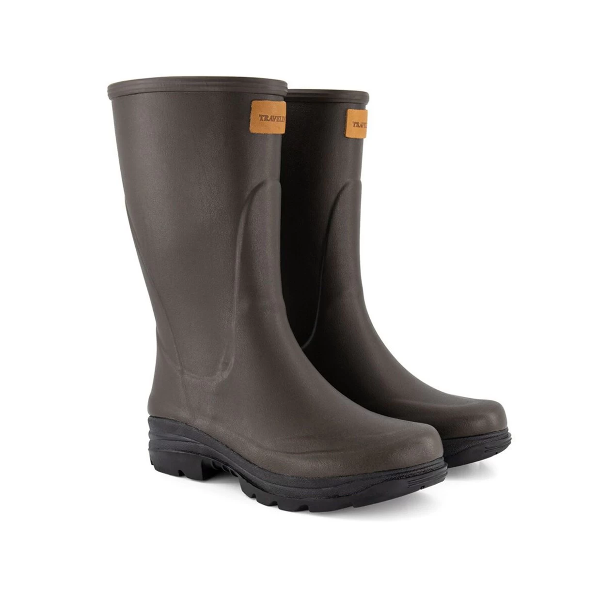 Travelin Dunas Dames Rubberen Laars Bruin - Maat 36 3 Travelin Dunas Dames Rubberen Laars Bruin - Maat 36