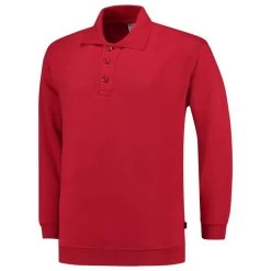 Tricorp Polosweater Boord Rood Maat M